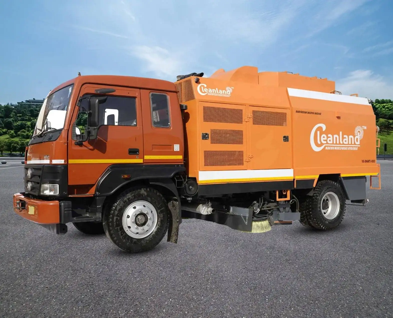 Sweeper truck